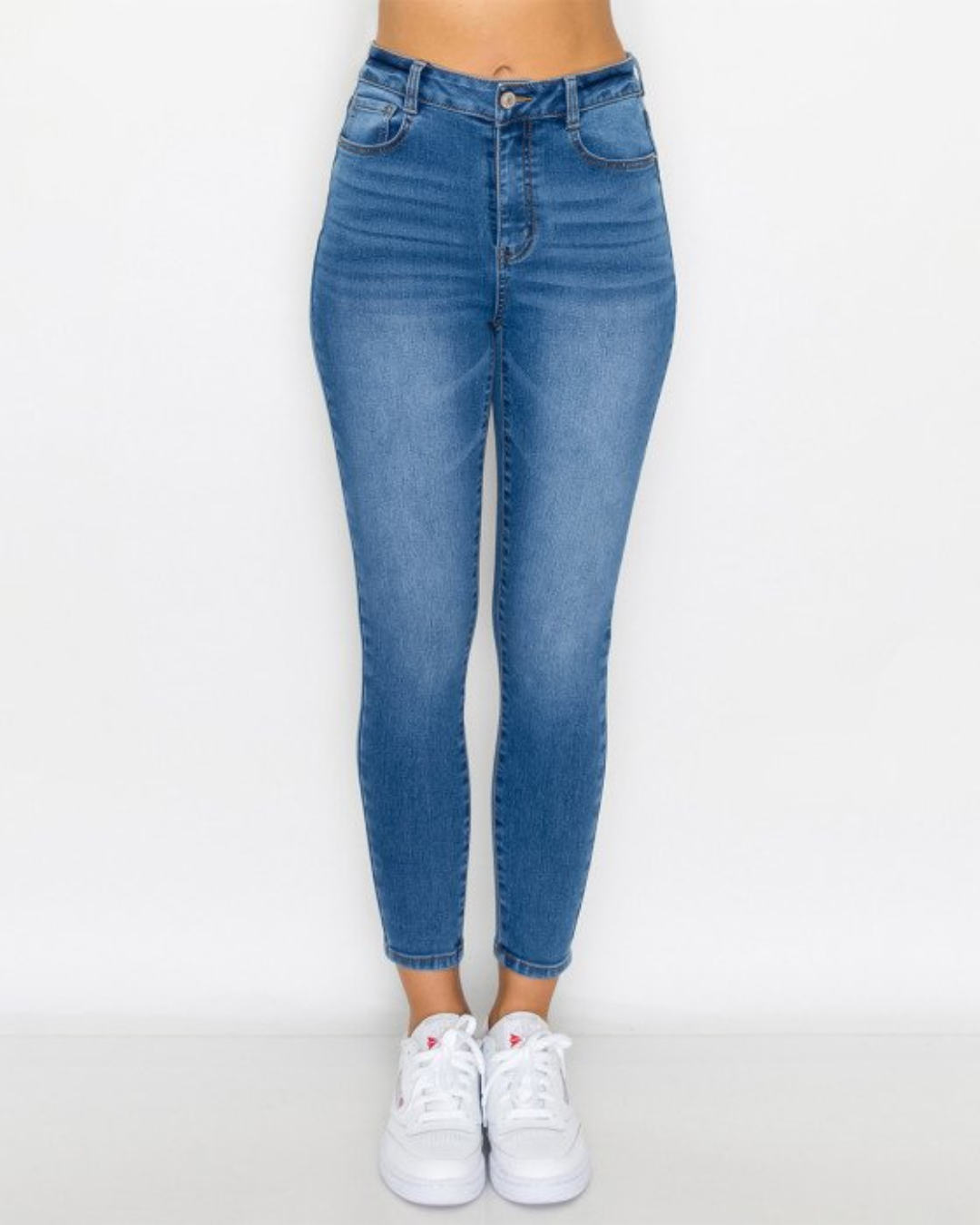 JEANS WAX ANKLE SKINNY