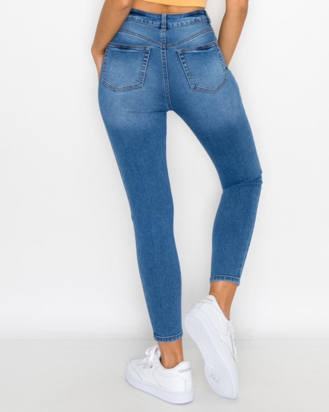 JEANS WAX ANKLE SKINNY