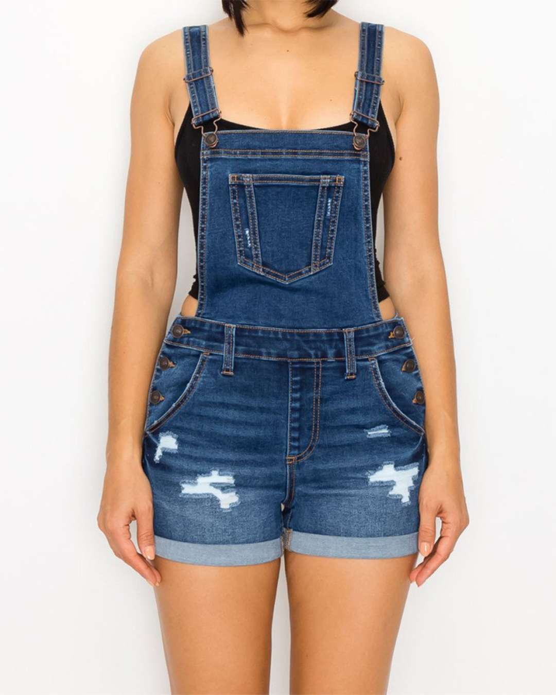OVERALL WAX DE DAMA AZUL OSCURO