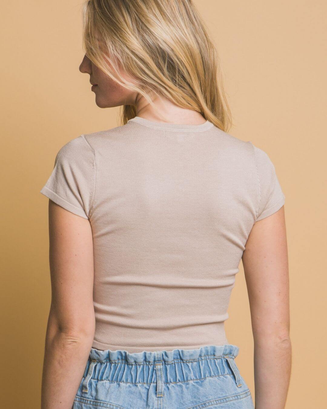 BLUSA LOVE TREE BEIGE