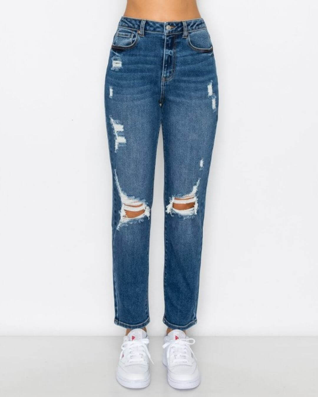 JEANS WAX AZUL OSCURO PARA DAMA
