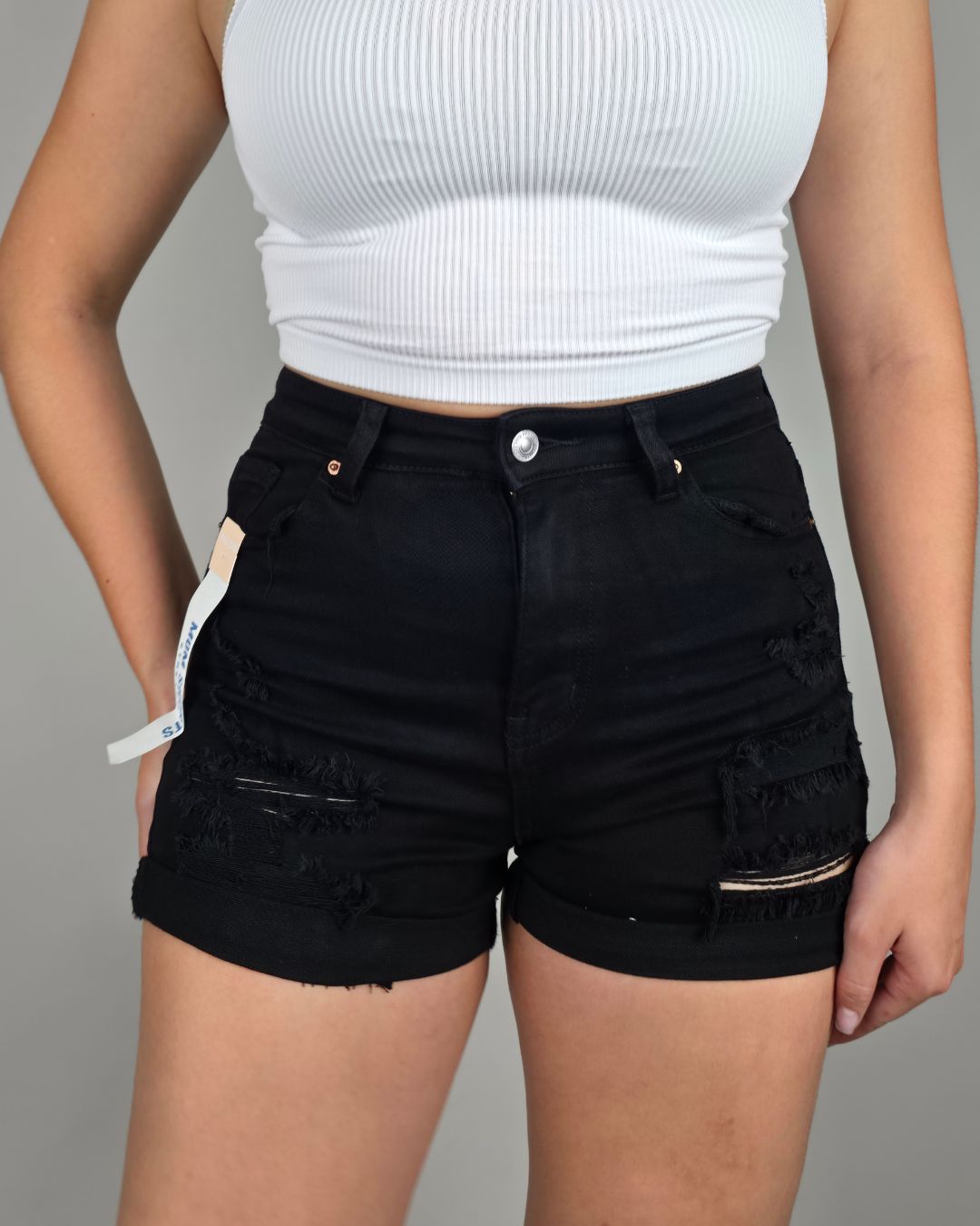 SHORT WAX DE DAMA NEGRO