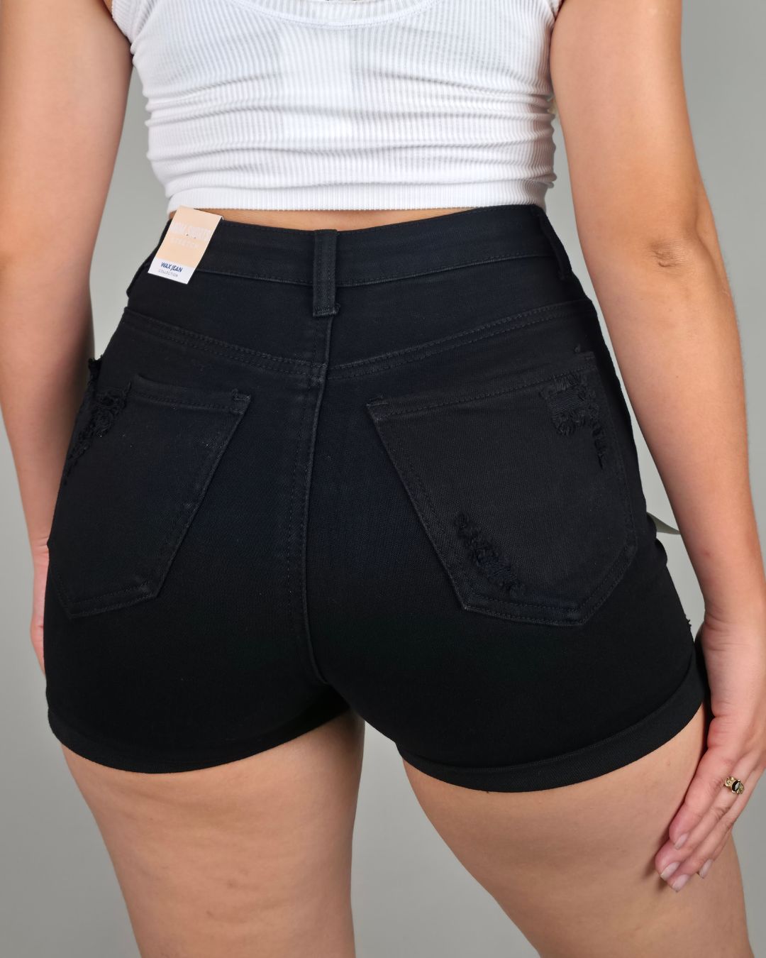 SHORT WAX DE DAMA NEGRO