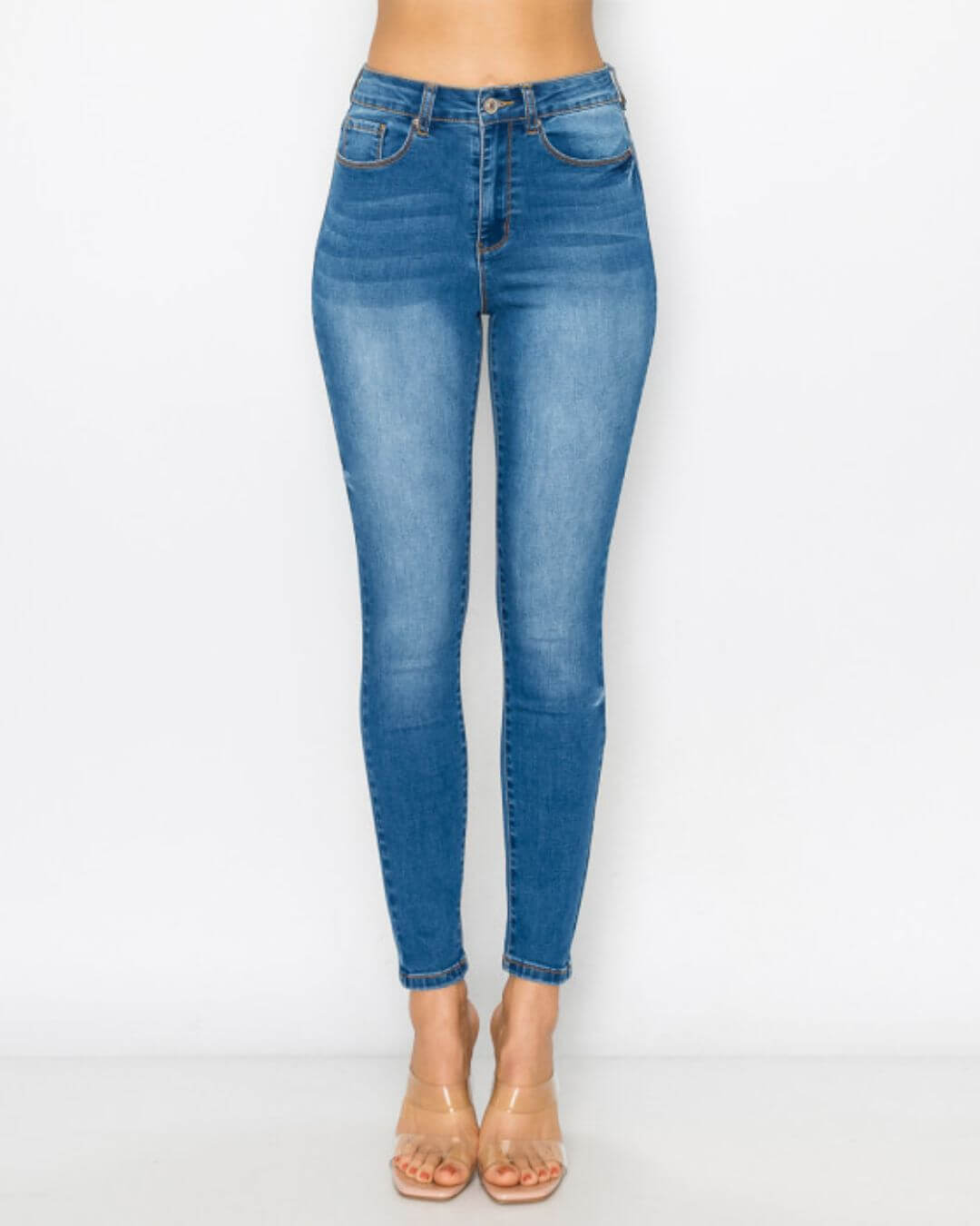 JEANS WAX AZUL MEDIO PARA DAMA
