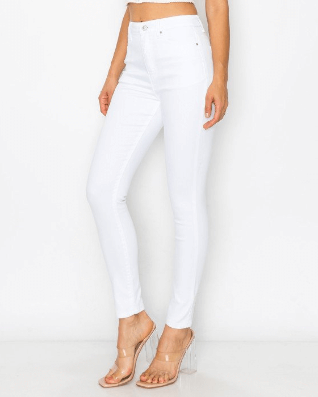JEANS WAX BLANCO PARA DAMA
