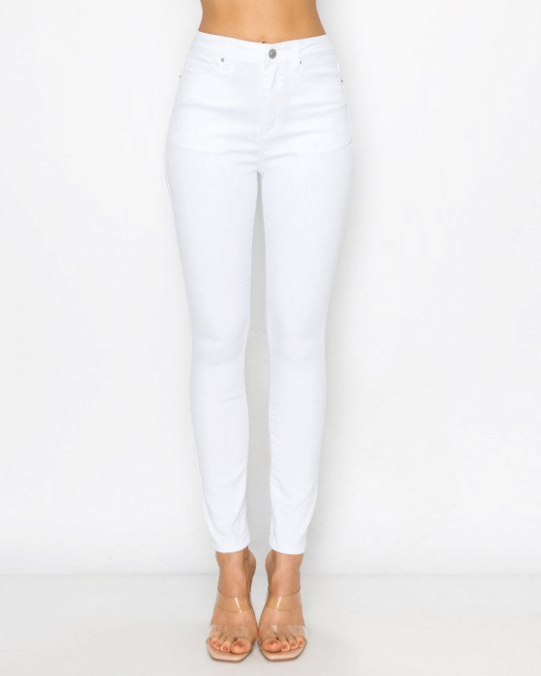 JEANS WAX BLANCO PARA DAMA