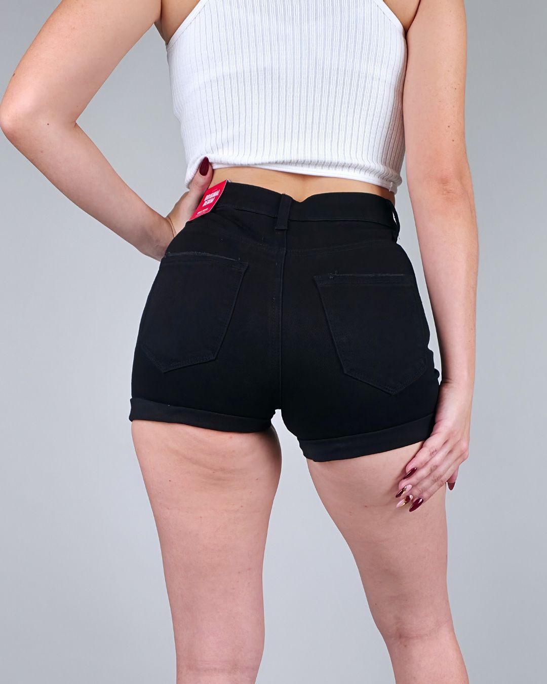 SHORT WAX DE DAMA NEGRO