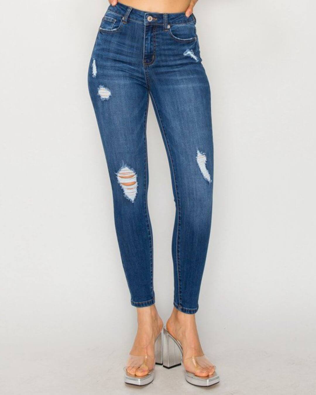 JEANS WAX AZUL PARA DAMA