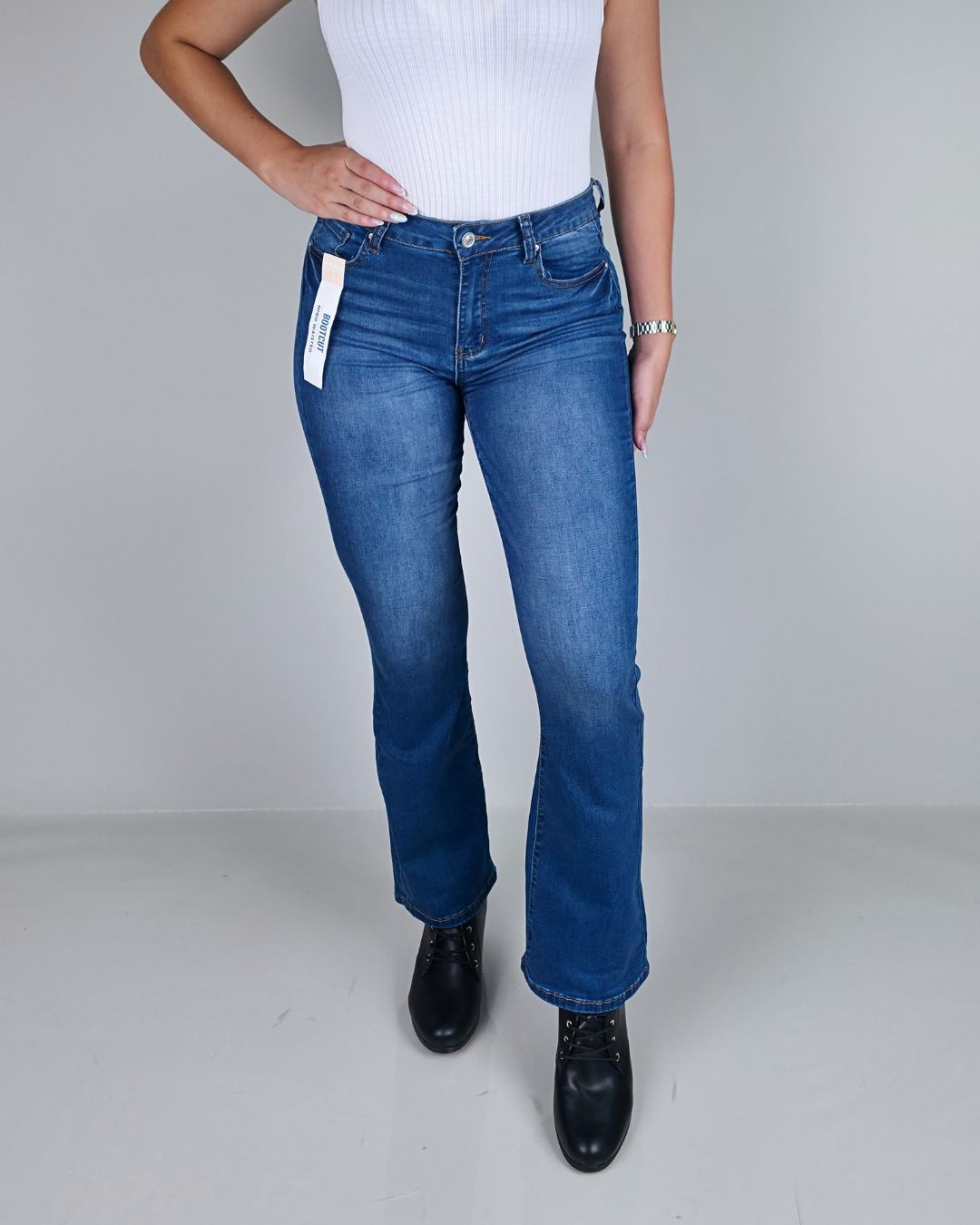 JEANS WAX AZUL PARA DAMA
