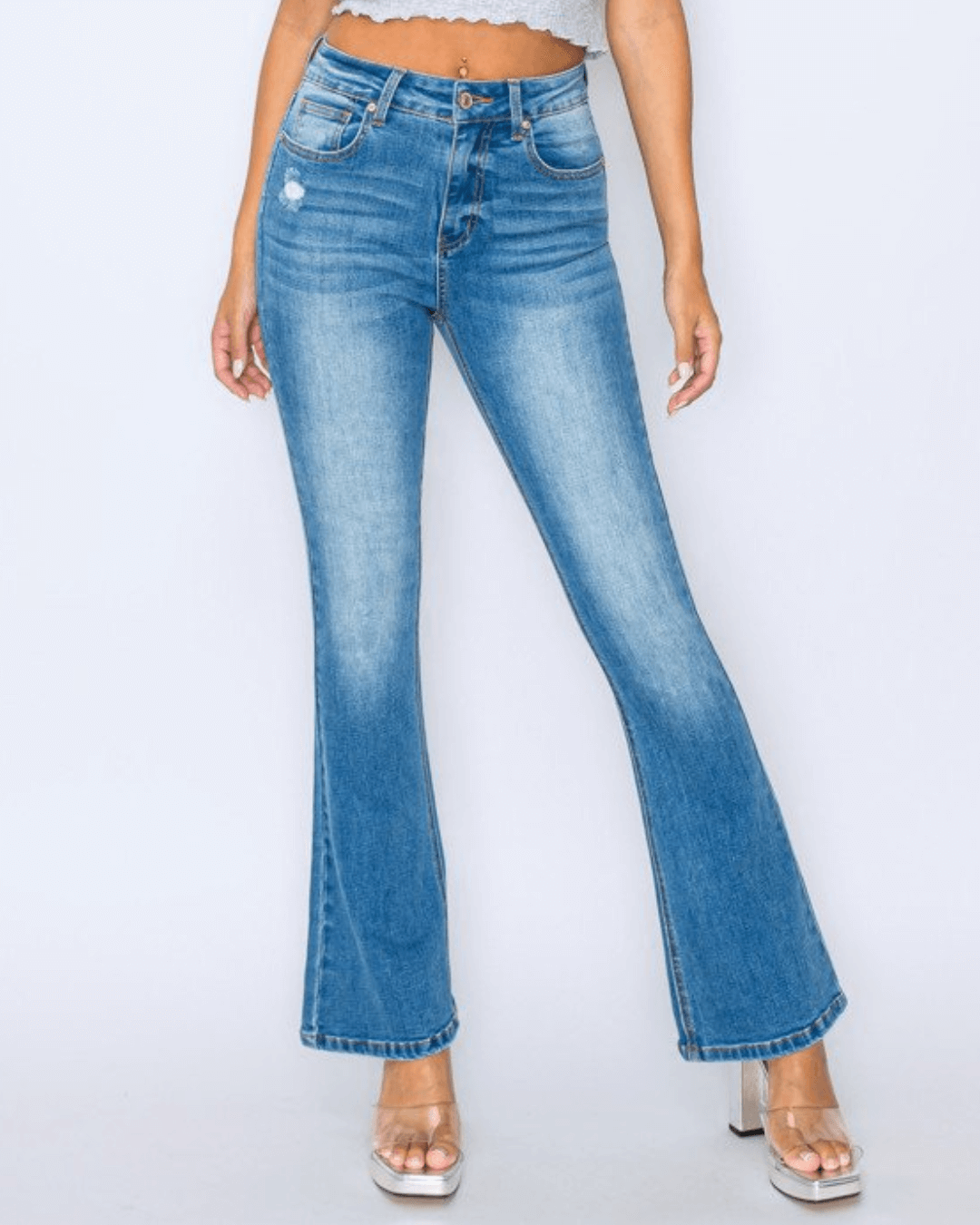 JEANS WAX AZUL CLARO PARA DAMA