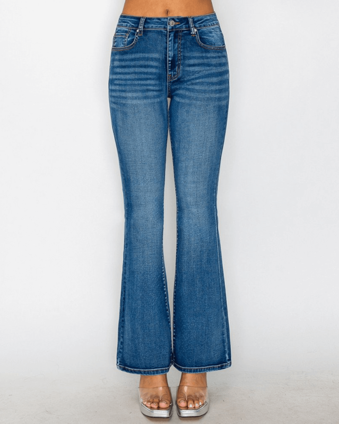 JEANS WAX AZUL OSCURO PARA DAMA