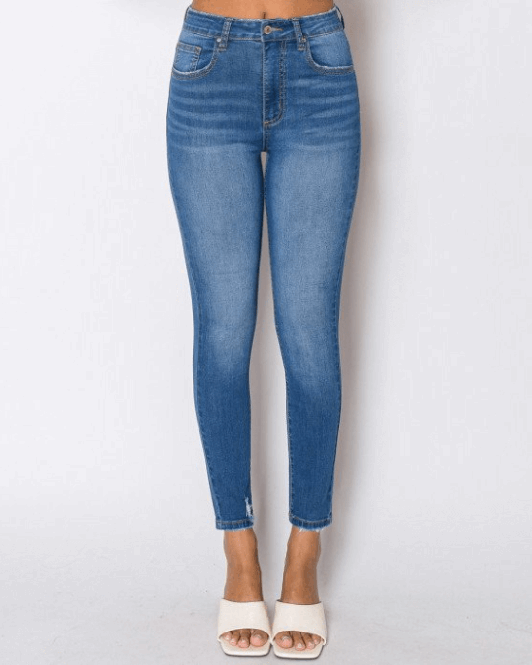 JEANS WAX AZUL PARA DAMA