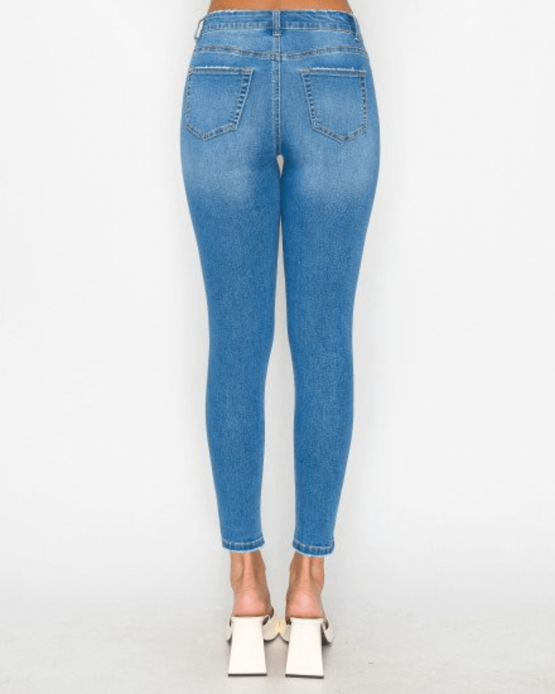 JEANS WAX AZUL PARA DAMA