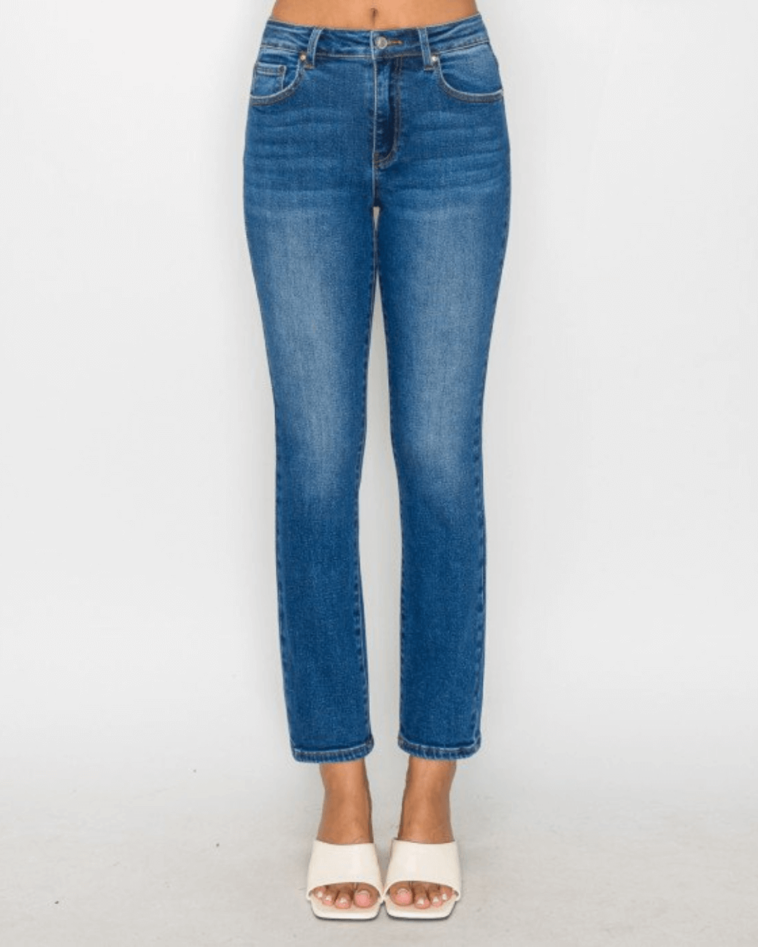 JEANS WAX AZUL OSCURO PARA DAMA