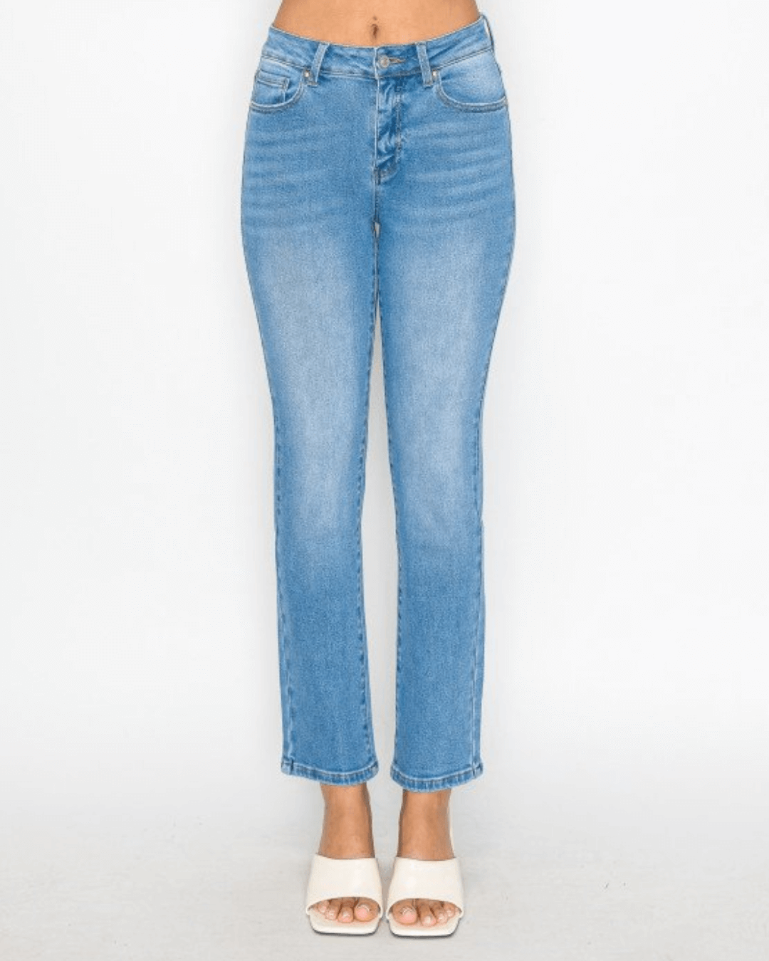 JEANS WAX CELESTE PARA DAMA