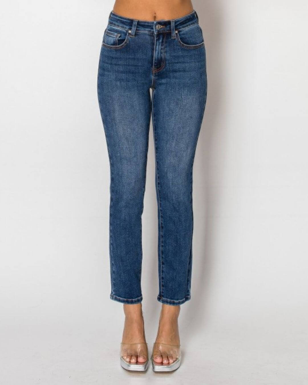 JEANS WAX AZUL OSCURO PARA DAMA