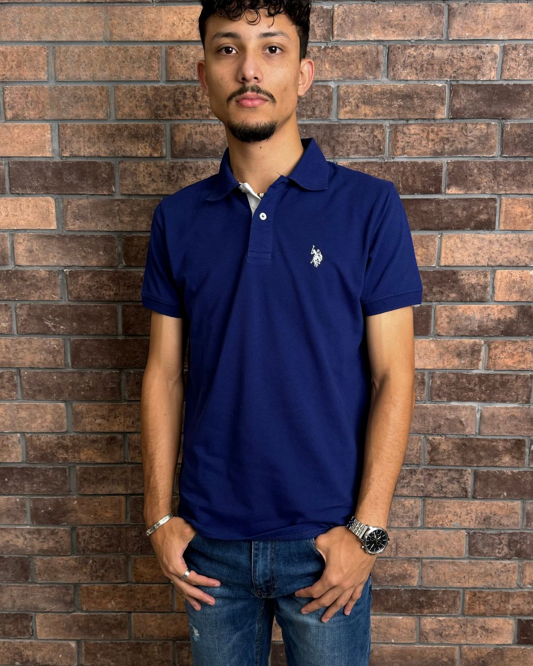CAMISETA POLO U.S. POLO ASSN AZUL