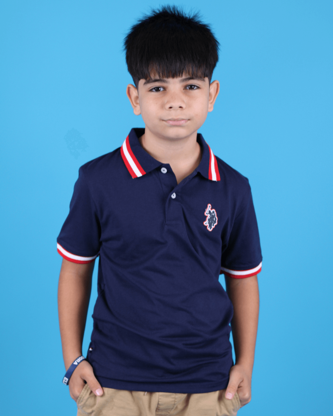 POLO U.S. POLO ASSN POLO AZUL PARA NIÑO