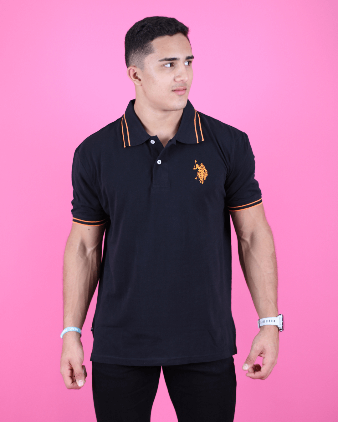 POLO US POLO HOMBRE NEGRA