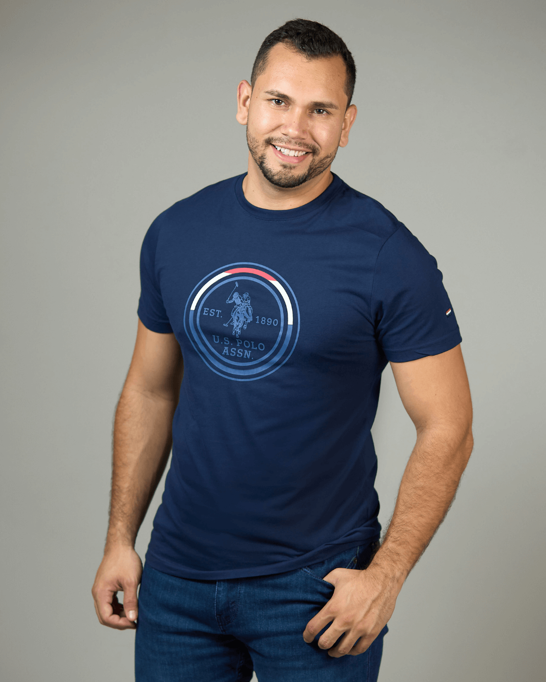 CAMISETA US POLO AZUL
