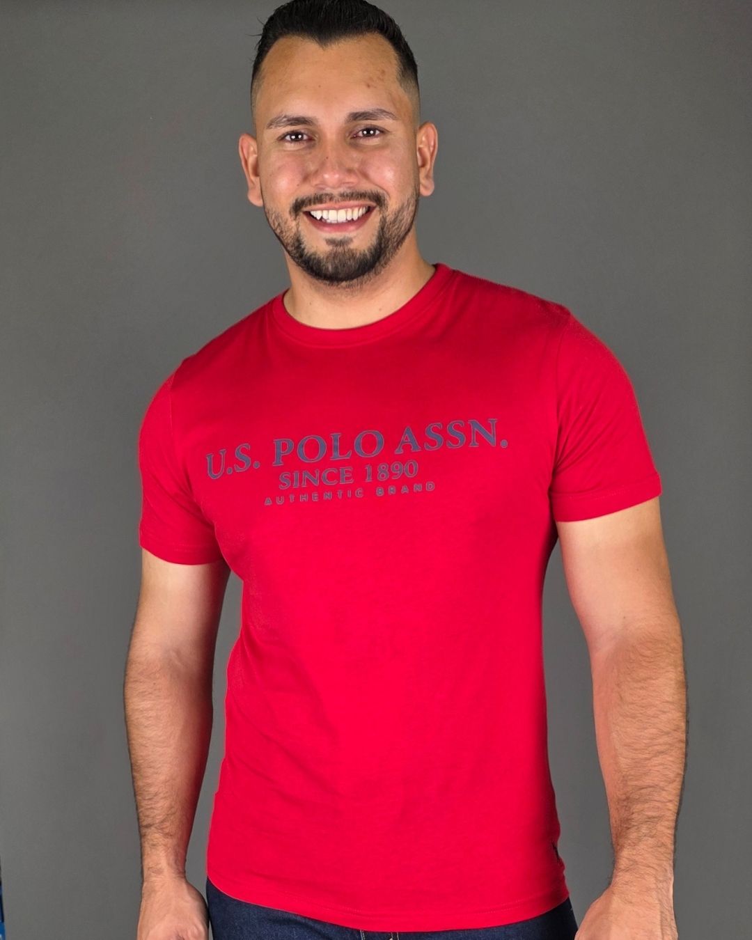 CAMISETA U.S. POLO ASSN ROJA