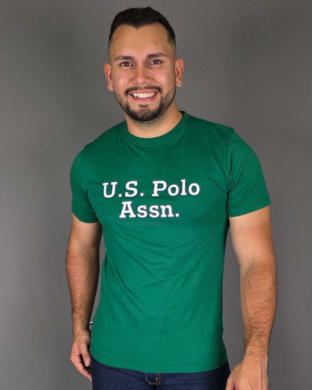 CAMISETA U.S. POLO ASSN VERDE
