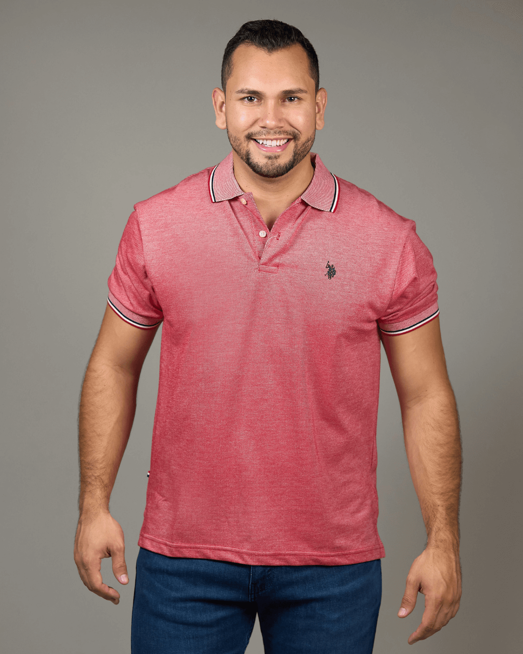 POLO US POLO ROJA PARA CABALLERO