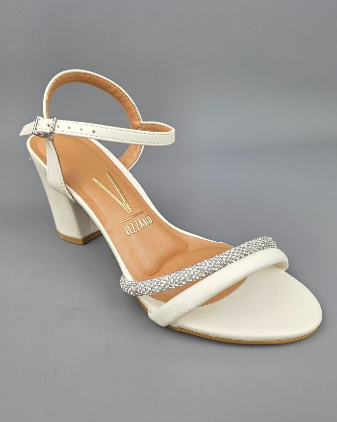 SANDALIA VIZZANO BLANCA PARA DAMA
