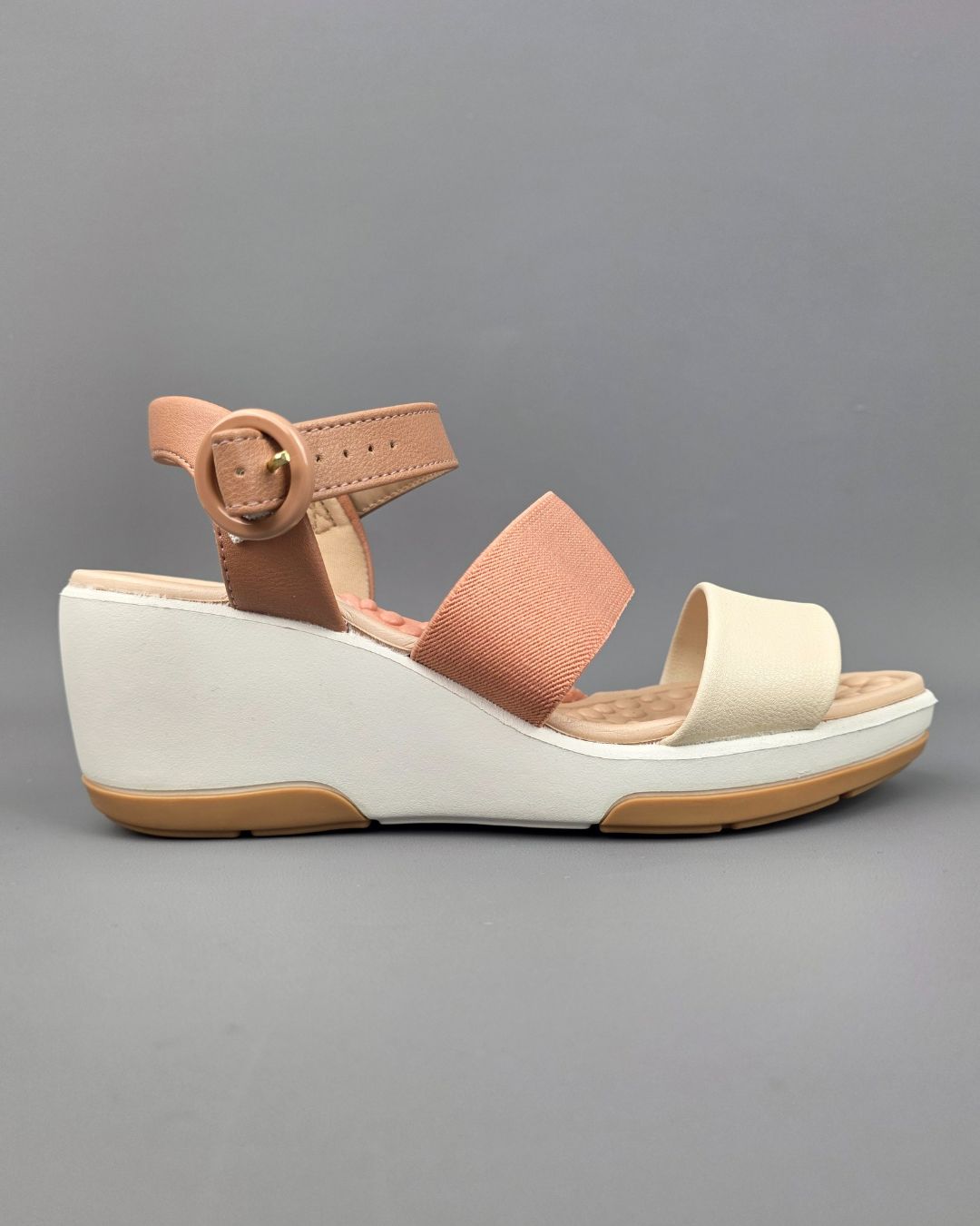 SANDALIA MODARE BEIGE PARA DAMA