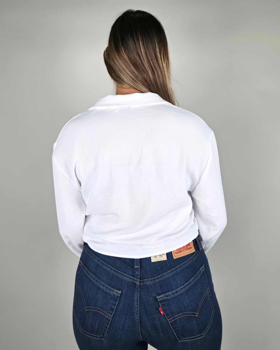 BLUSA JULIA BLANCA PARA DAMA