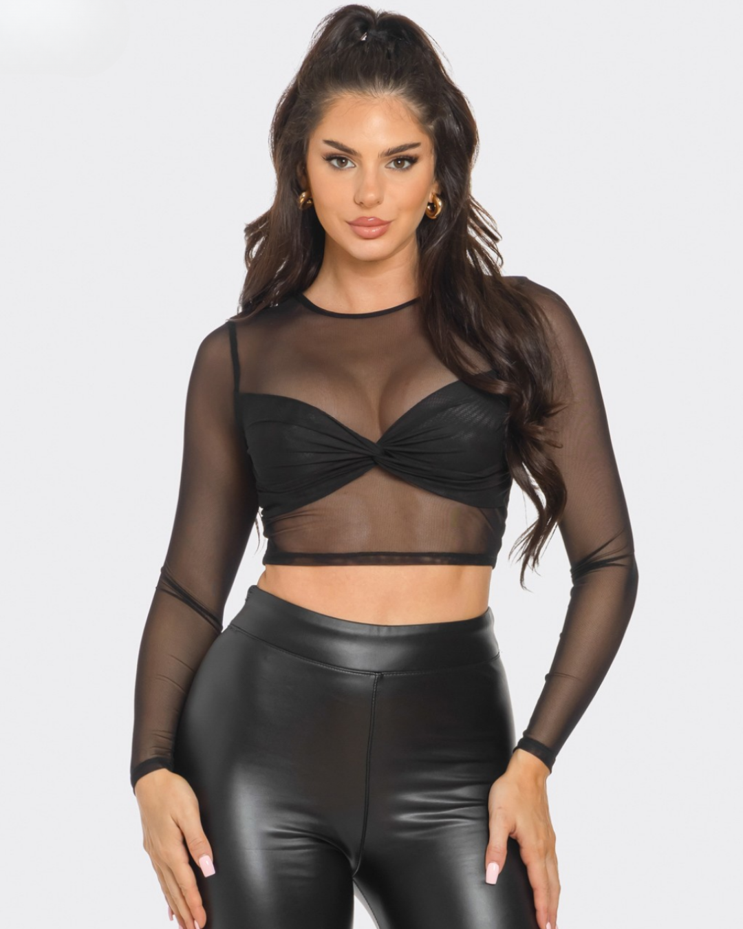 BLUSA JULIA NEGRA PARA DAMA
