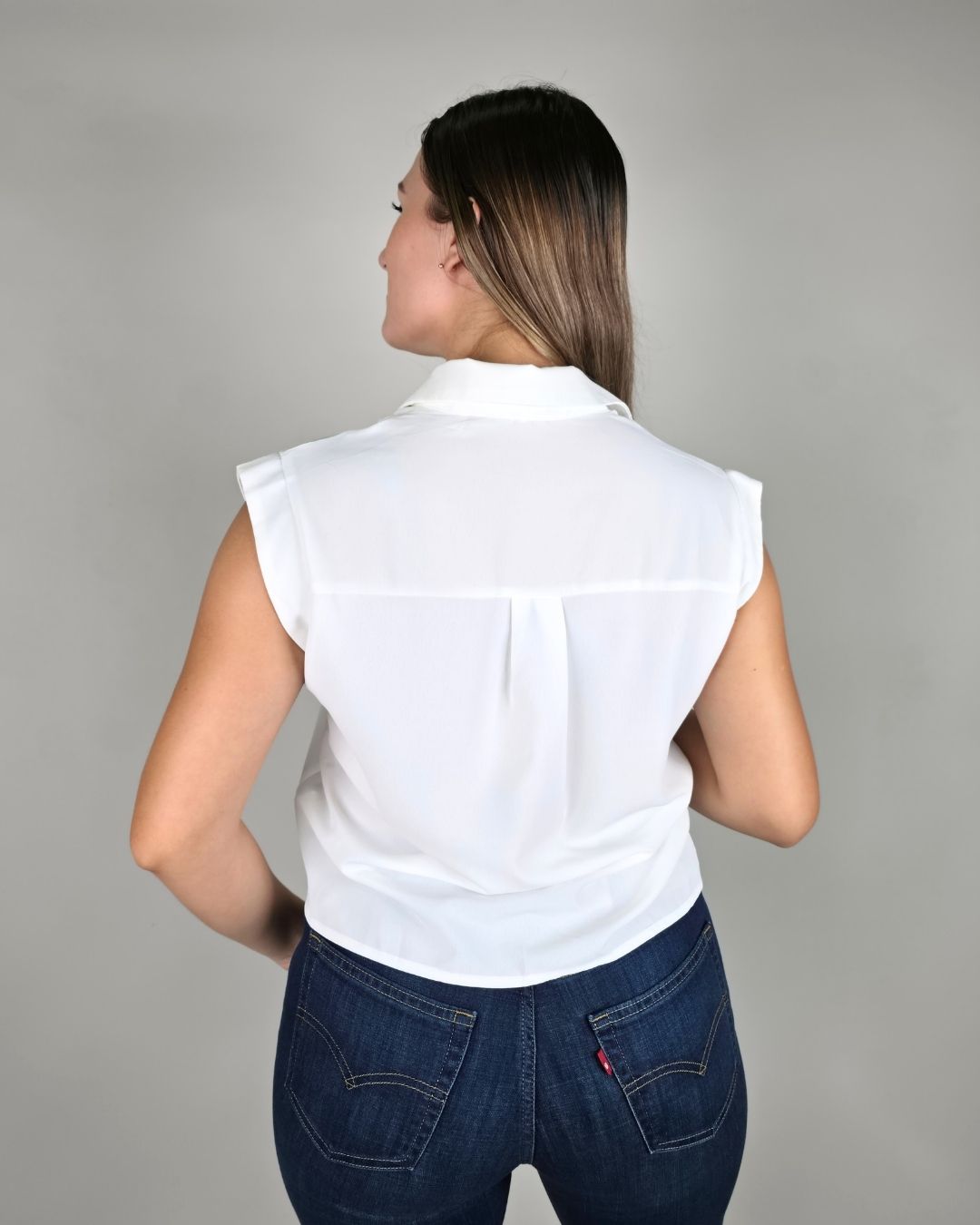 BLUSA BONAMI BLANCA PARA DAMA