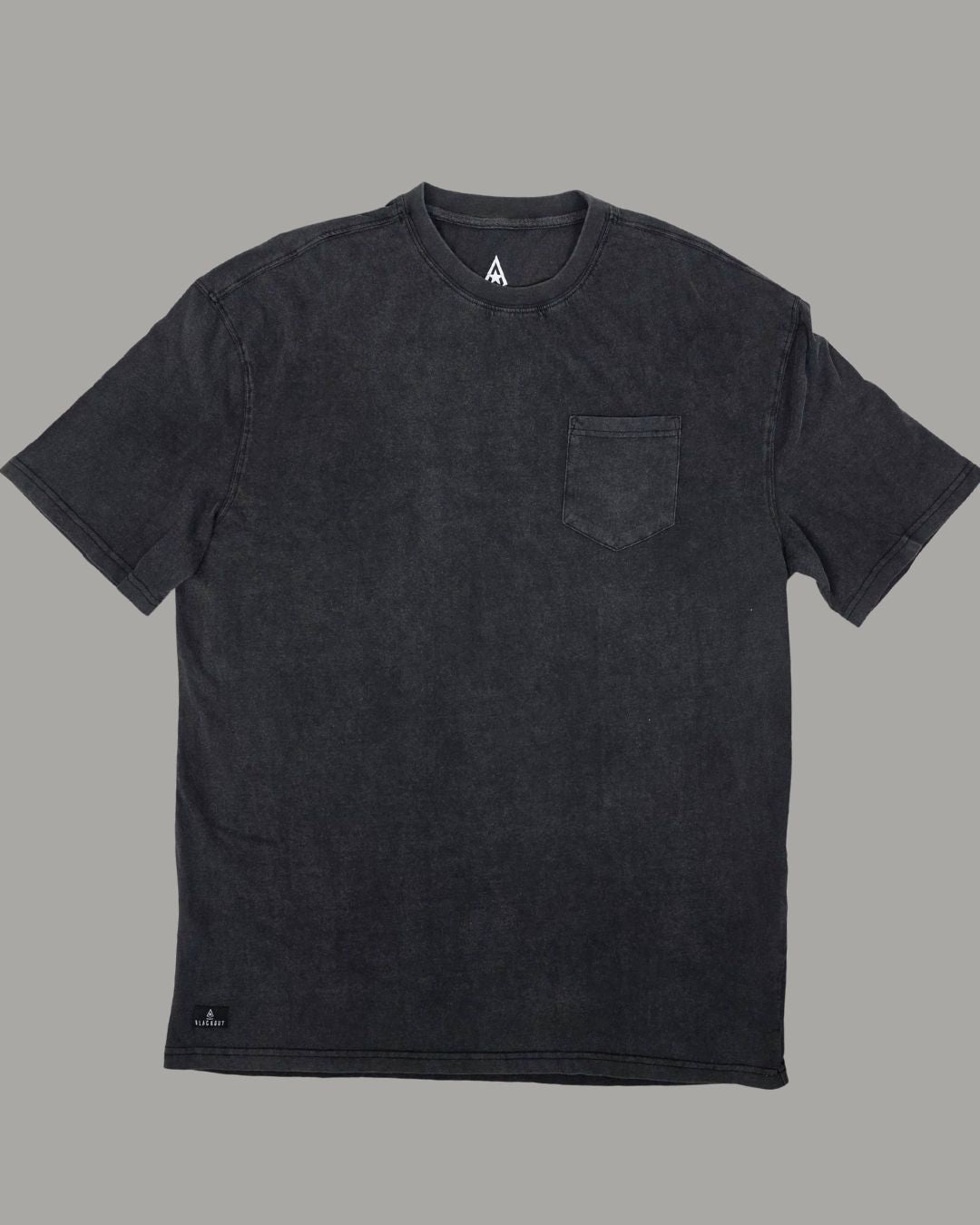 CAMISETA BLACKOUT OVERSIZE NEGRA