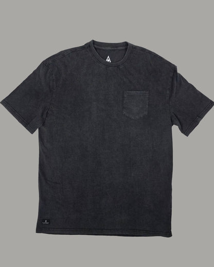 CAMISETA BLACKOUT OVERSIZE NEGRA