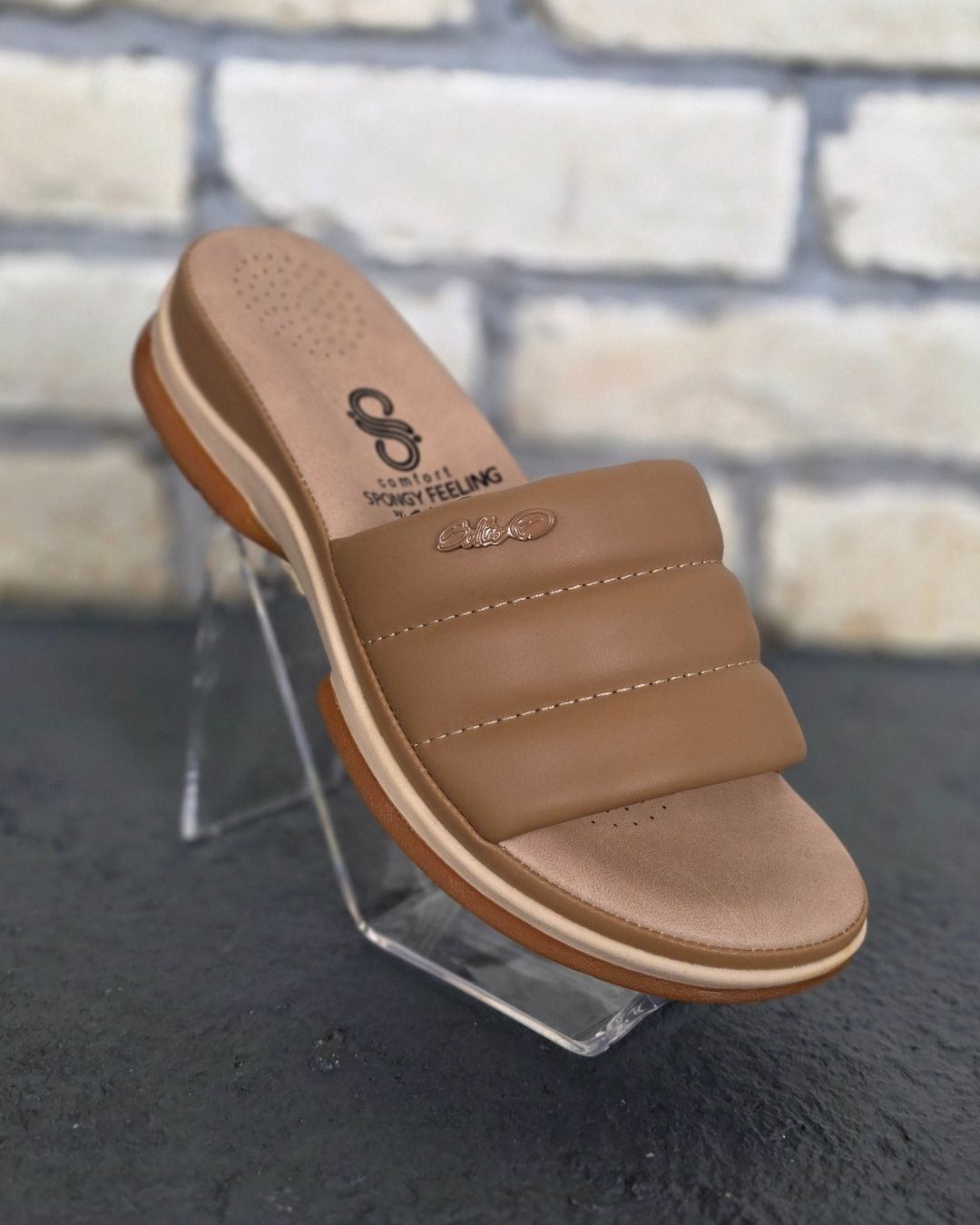 SANDALIA BOLTIO CAFÉ PARA DAMA