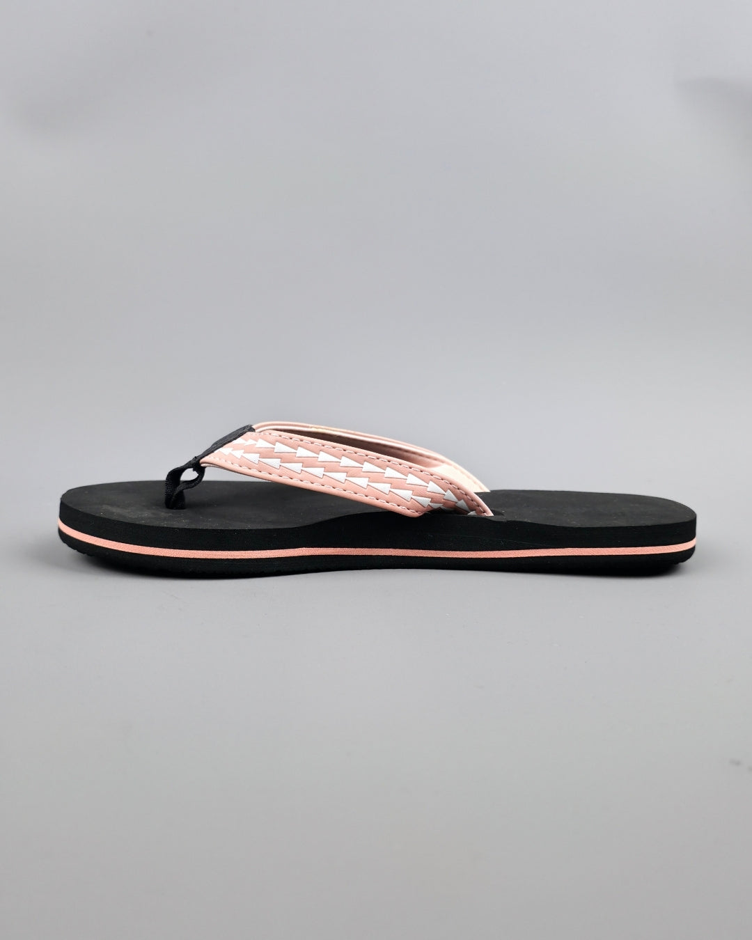 SANDALIA BOLTIO NEGRA CON ROSA PARA DAMA