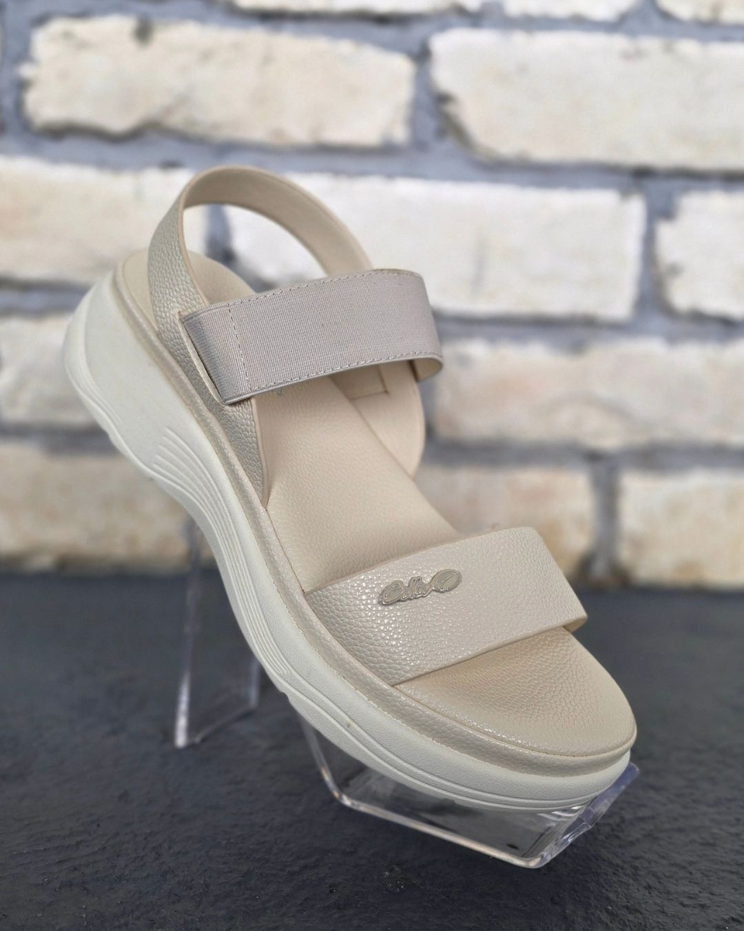 SANDALIA BOLTIO BLANCA PARA DAMA