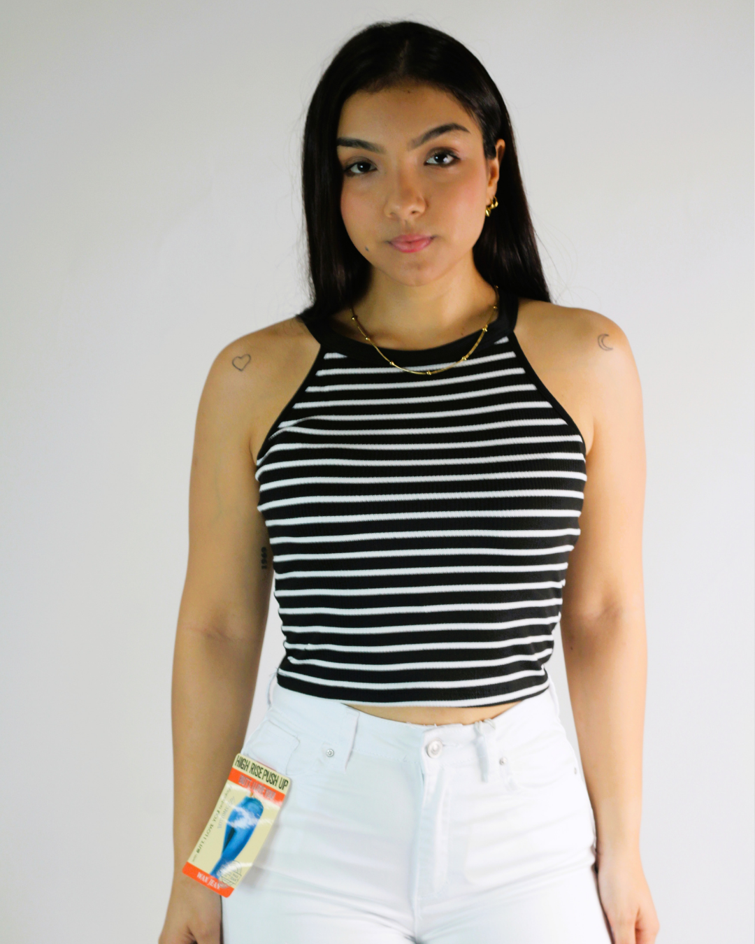 BLUSA CAPELLA CON TIRANTES