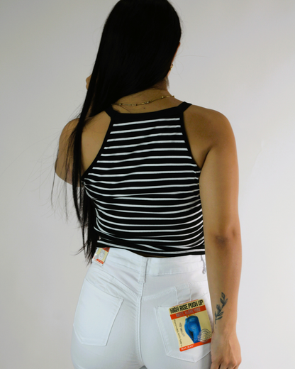 BLUSA CAPELLA CON TIRANTES