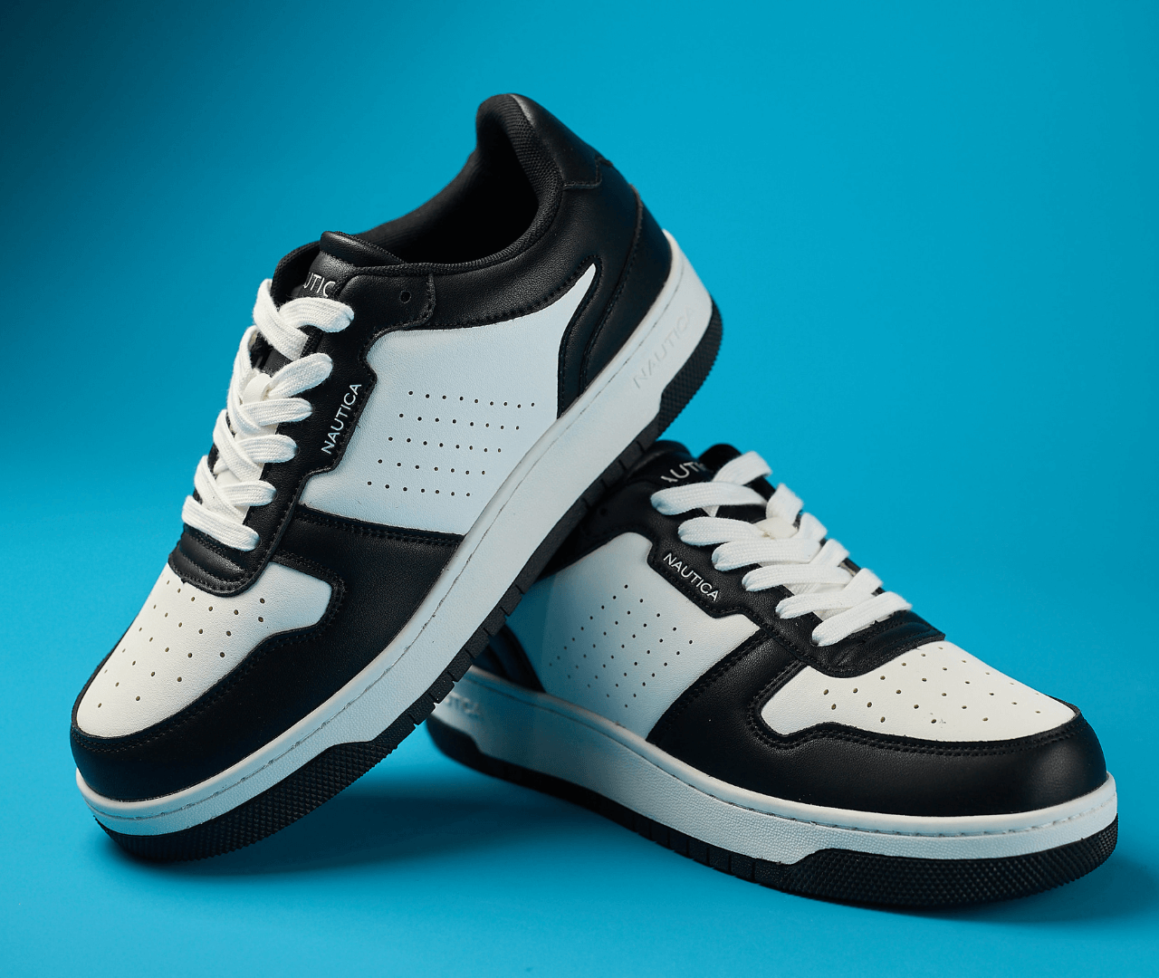 TENNIS NAUTICA NEGRAS PARA CABALLERO