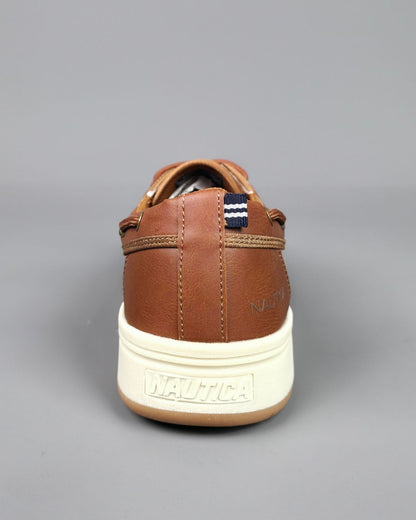 TENNIS NAUTICA DE HOMBRE CAFE