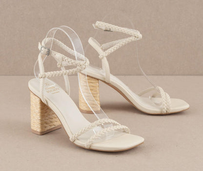 SANDALIA DE MUJER BEIGE