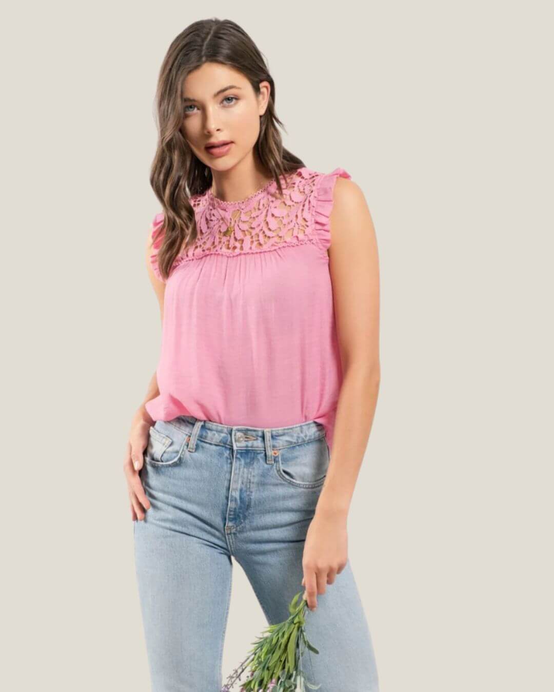 BLUSA MINE ROSA