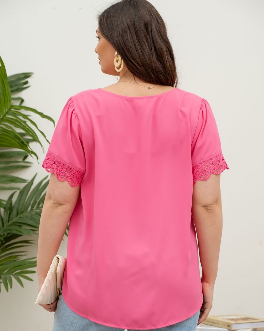 BLUSA MINE PLUS ROSADA PARA DAMA