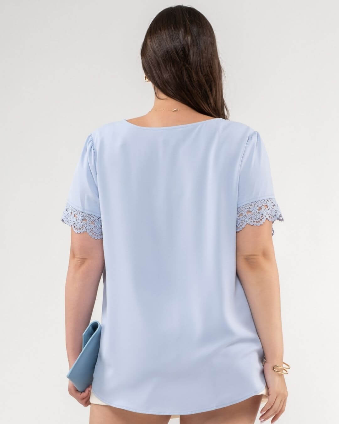 BLUSA MINE CELESTE