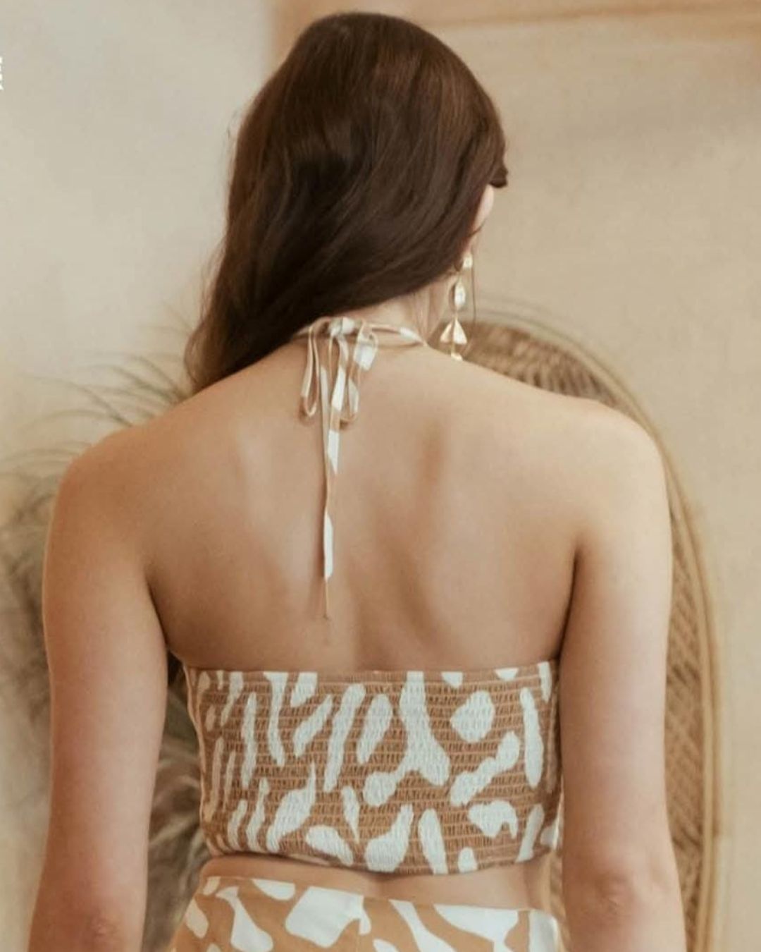 BLUSA MINE CAMEL