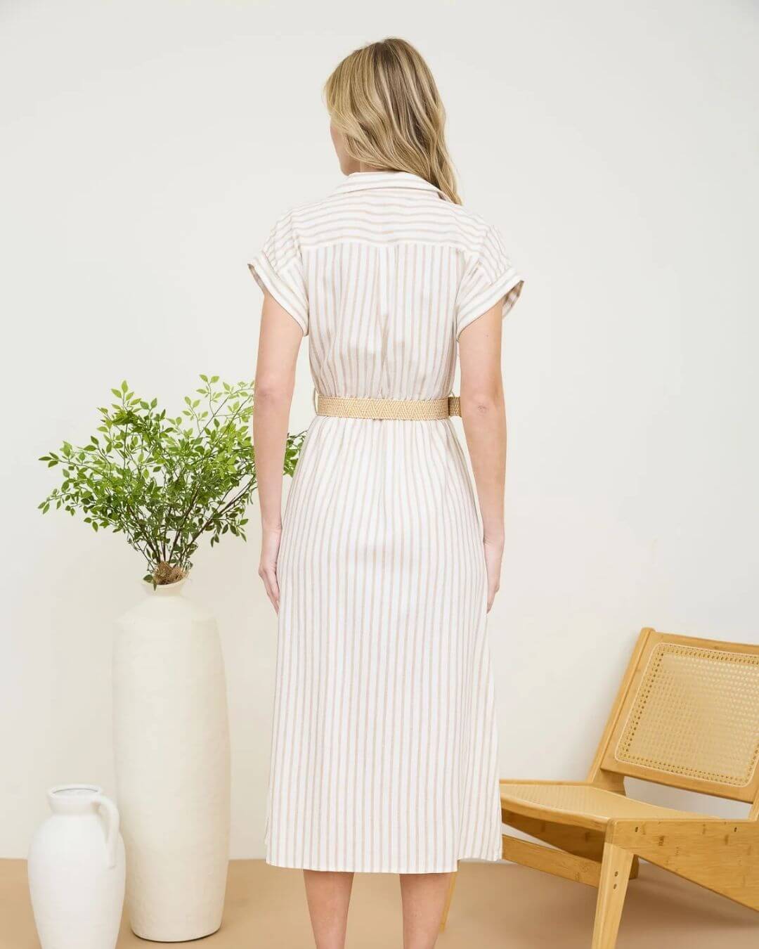 VESTIDO MINE BEIGE