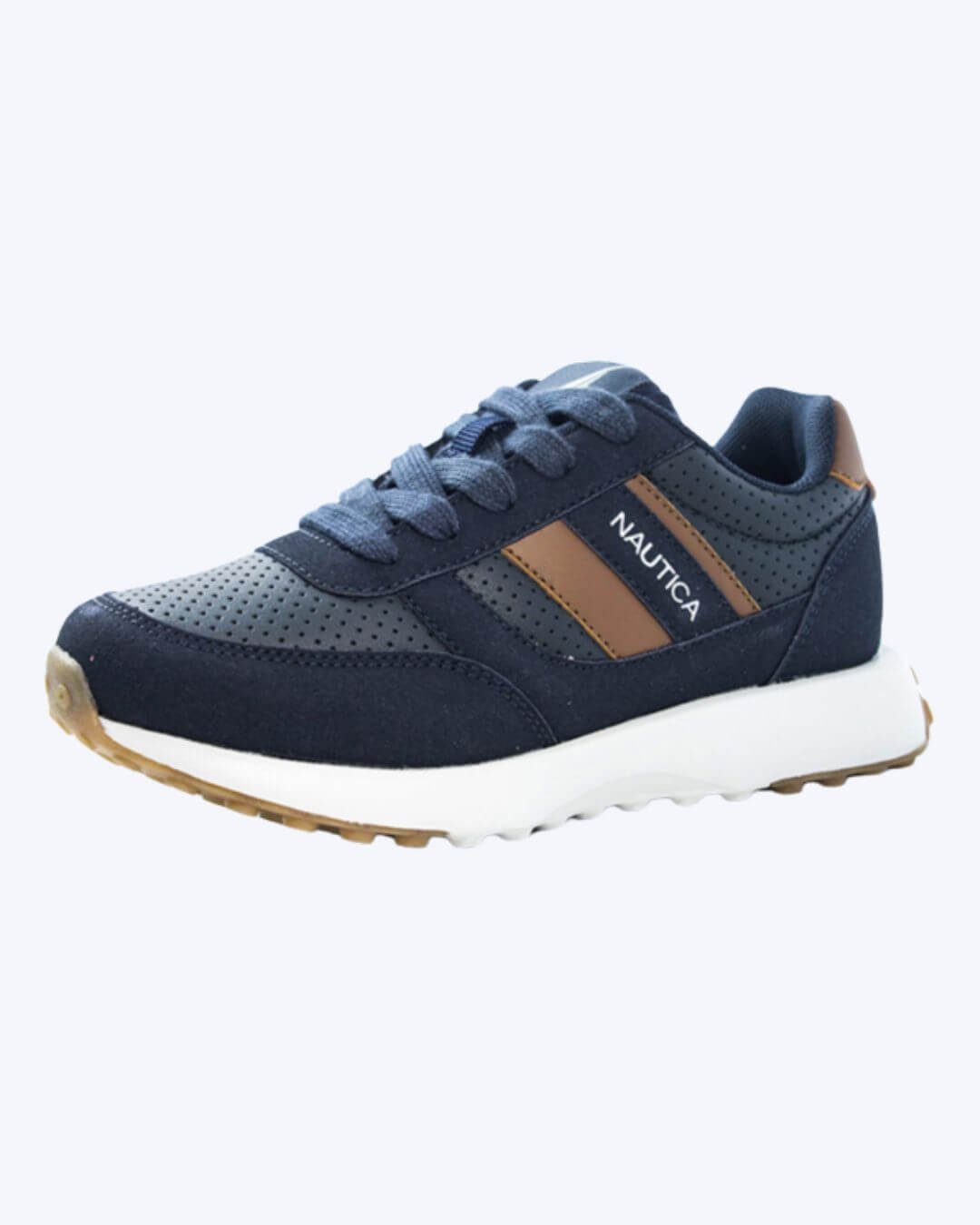TENNIS NAUTICA AZUL OSCURO PARA NIÑO