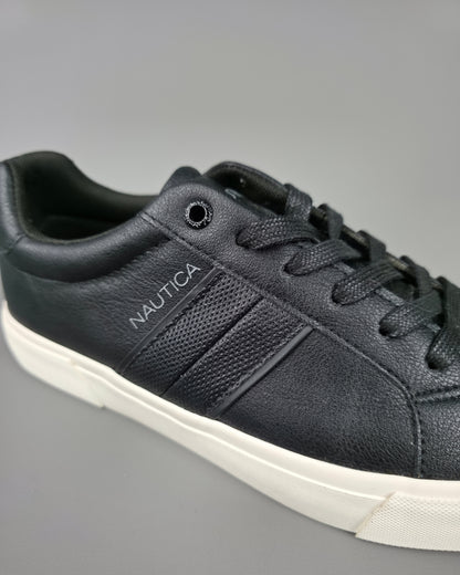 TENNIS NAUTICA NEGRAS PARA CABALLERO