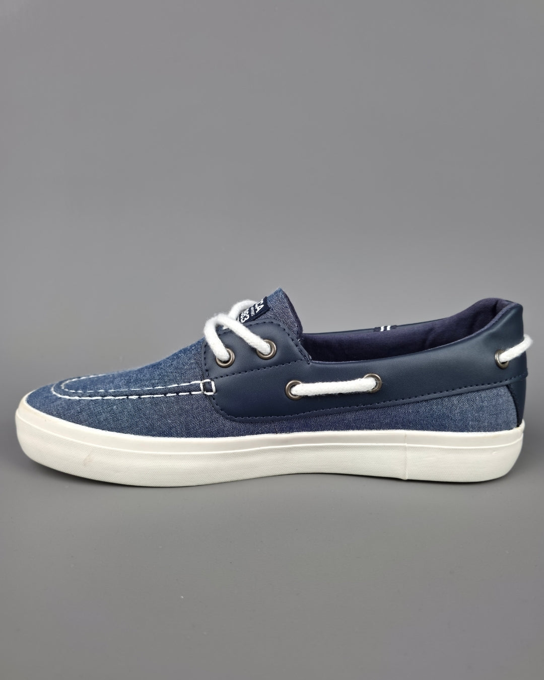TENNIS NAUTICA AZUL MEZCLILLA PARA CABALLERO